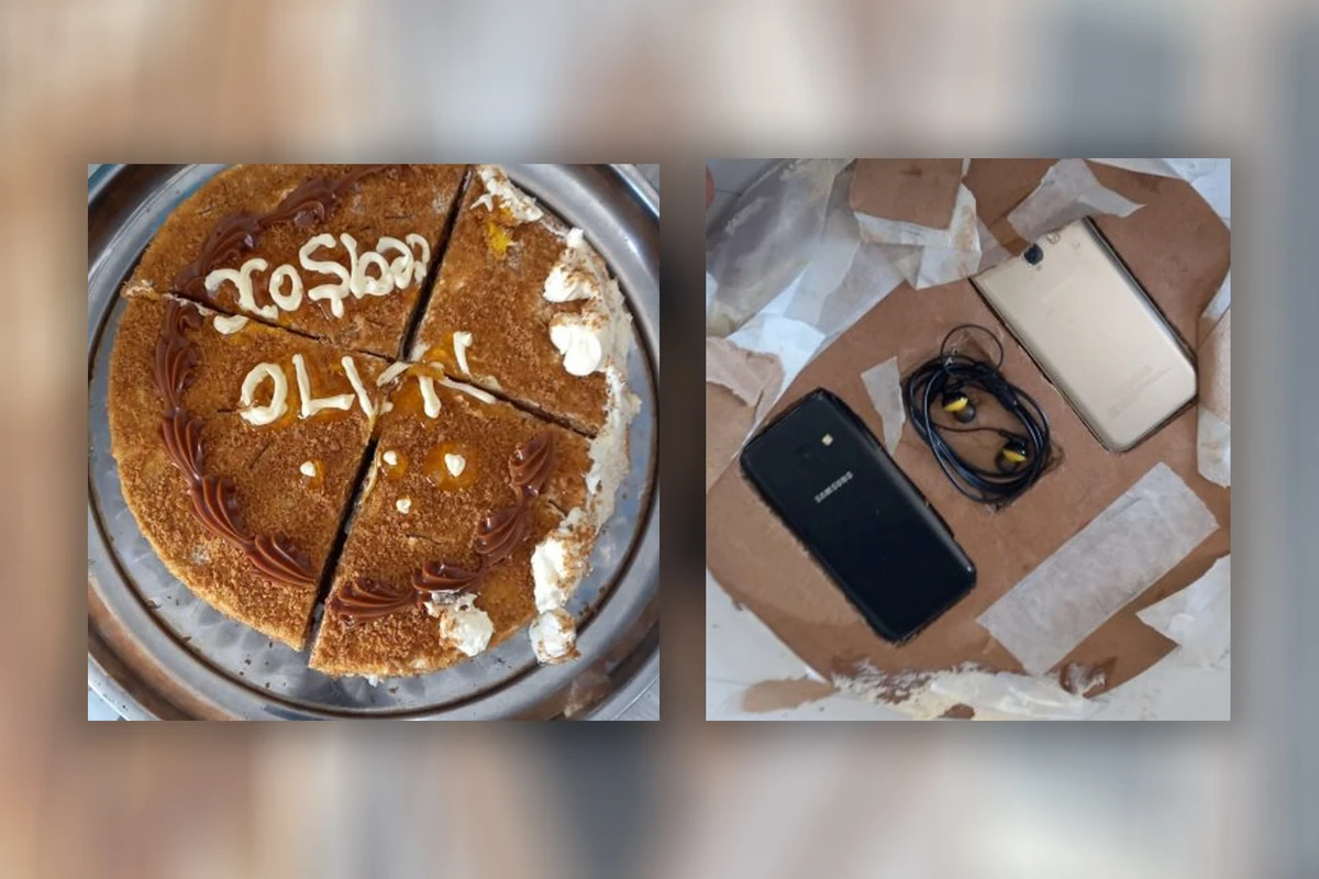 Həbsxanaya tortun içində telefon keçirmək istədi