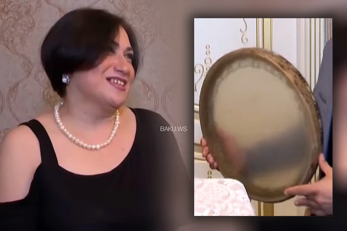 Azərbaycanlı xanəndənin qızı onun qavalını 100 min AZN-ə satır - VİDEO