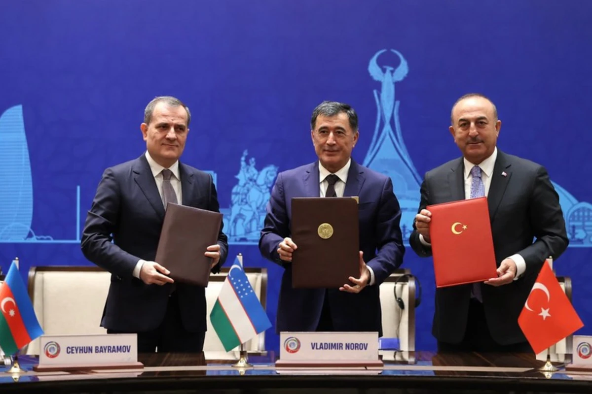 Azərbaycan, Türkiyə və Özbəkistan arasında Daşkənd Bəyannaməsi imzalanıb - FOTO