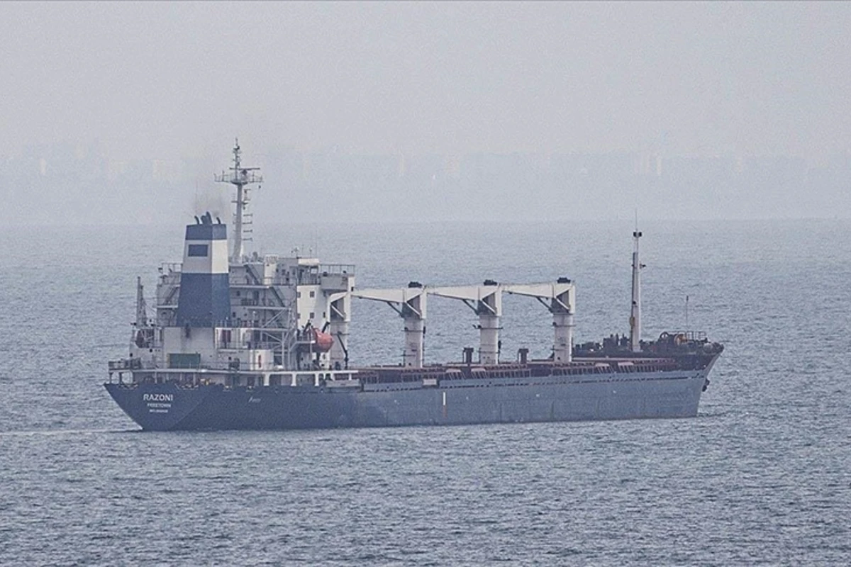 Odessadan çıxan növbəti yük gəmisi İstanbul boğazına çatmaqdadır