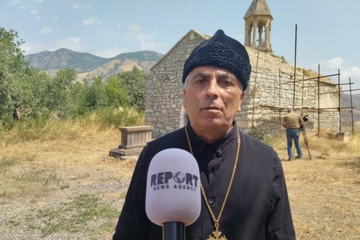 Alban-Udi Xristian Dini İcmasının sədri: İndi buraların əsl sahibləri gəlib