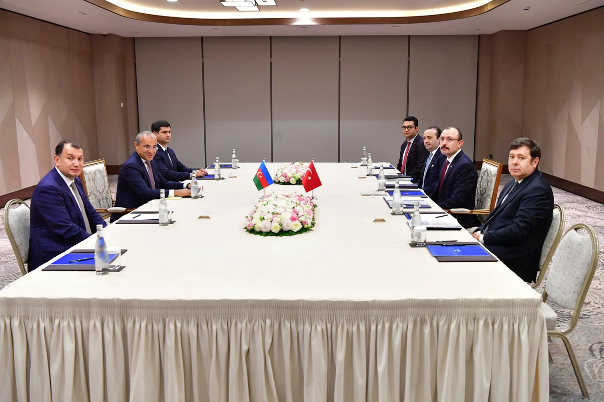 Daşkənddə Türkiyənin ticarət naziri ilə görüş keçirilib - FOTO