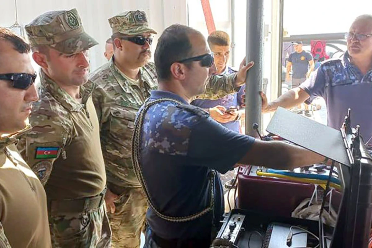 Hərbi qulluqçularımız beynəlxalq təlimdə iştirak edirlər - FOTO