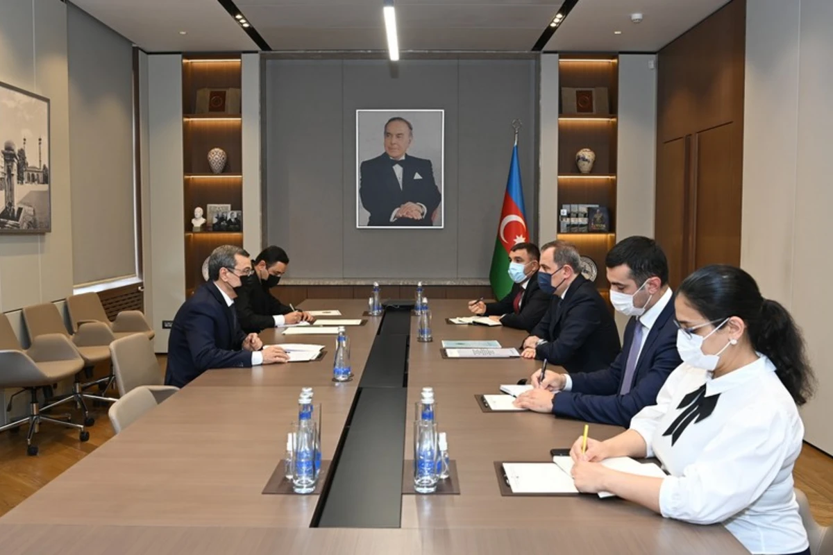 Ceyhun Bayramov Türkmənistanın yeni səfiri ilə görüşüb - FOTO