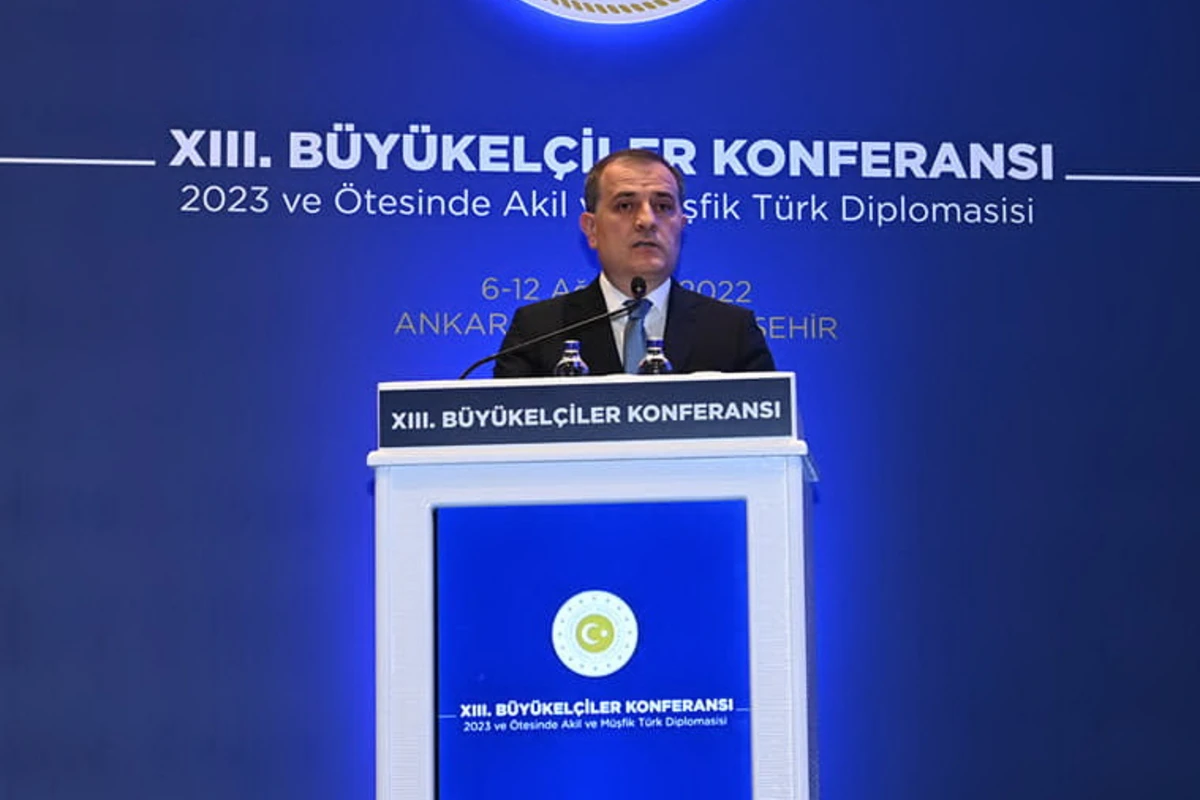 XİN Ceyhun Bayramovun 13-cü səfirlər konfransındakı çıxışı ilə bağlı məlumat yayıb - FOTO