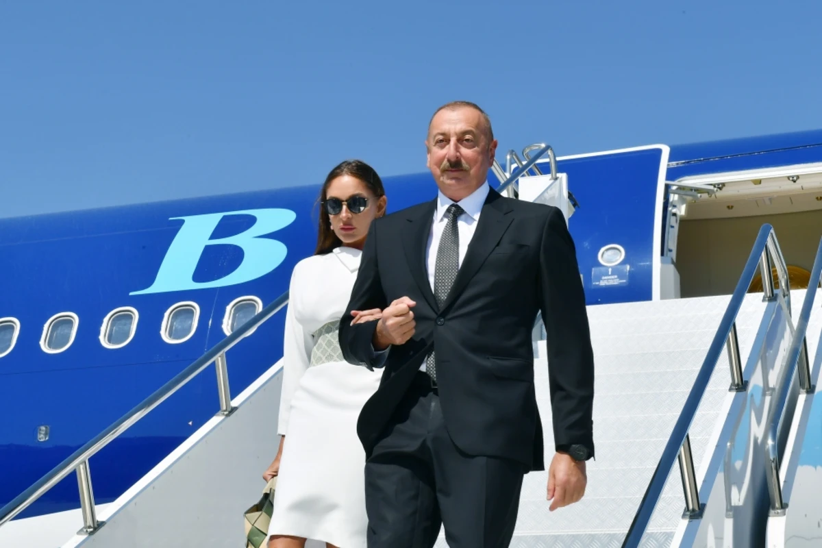İlham Əliyev və Mehriban Əliyeva Türkiyədə səfərdədirlər - FOTO/VİDEO