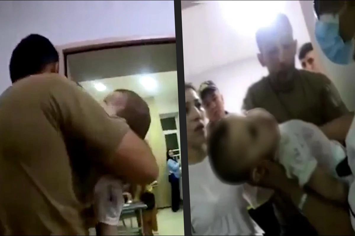 Сотрудники дорожной полиции спасли жизнь ребенку - ВИДЕО