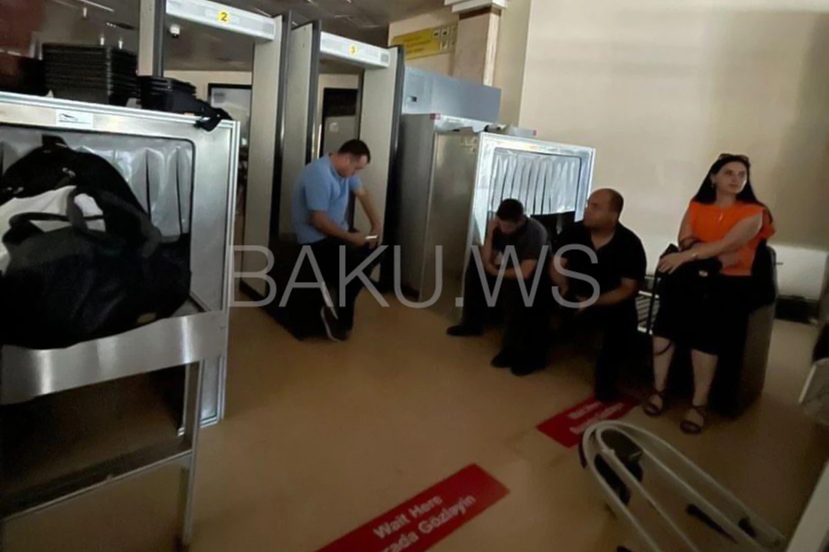 В бакинском аэропорту отключилось электричество - ВИДЕО