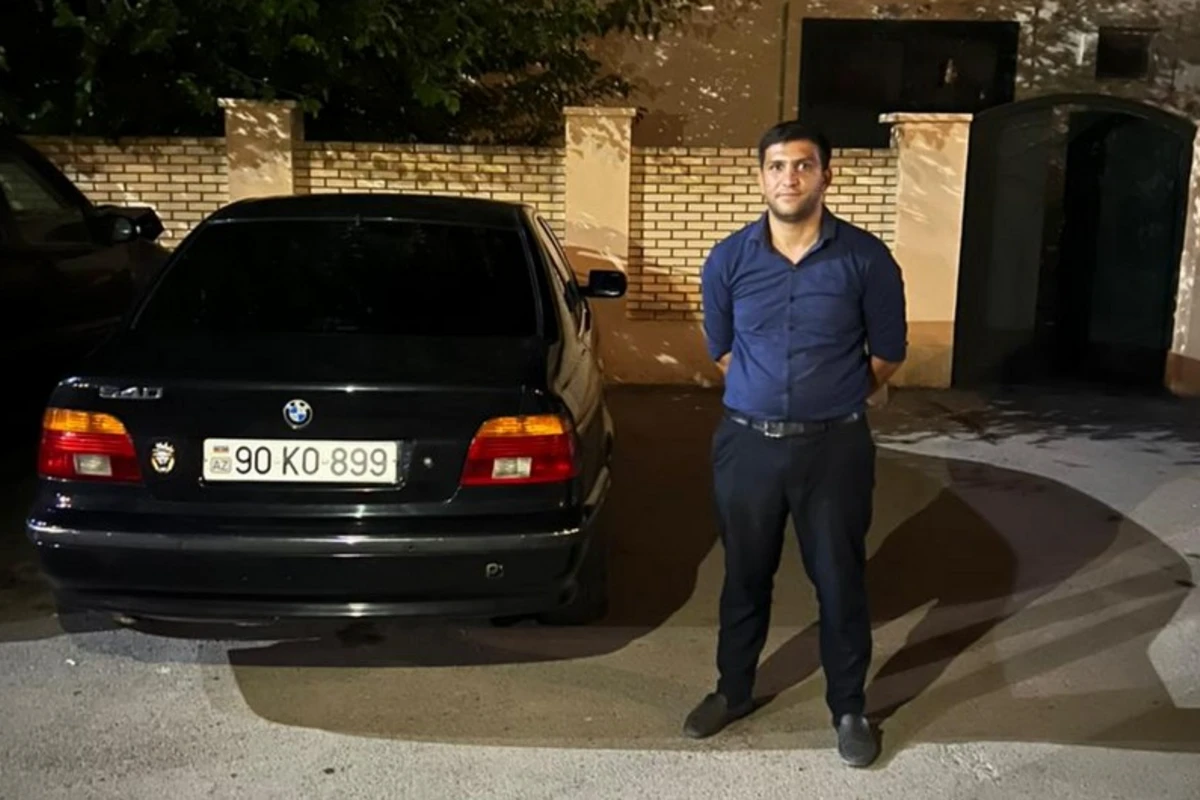 Salyanda qaydaları pozan sürücü saxlanılıb