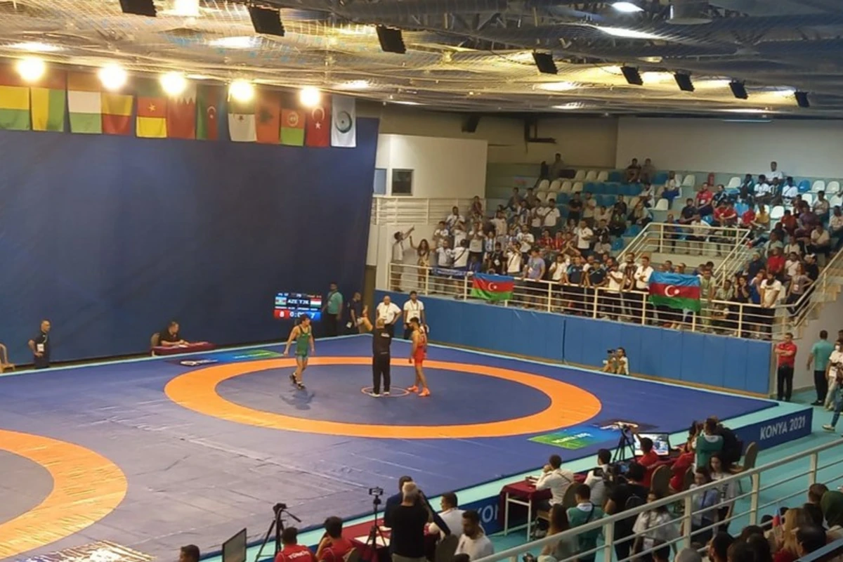 İslamiadada Azərbaycan güləş üzrə ilk medalını qazandı İslamiadada Azərbaycan güləş üzrə ilk medalını qazandı