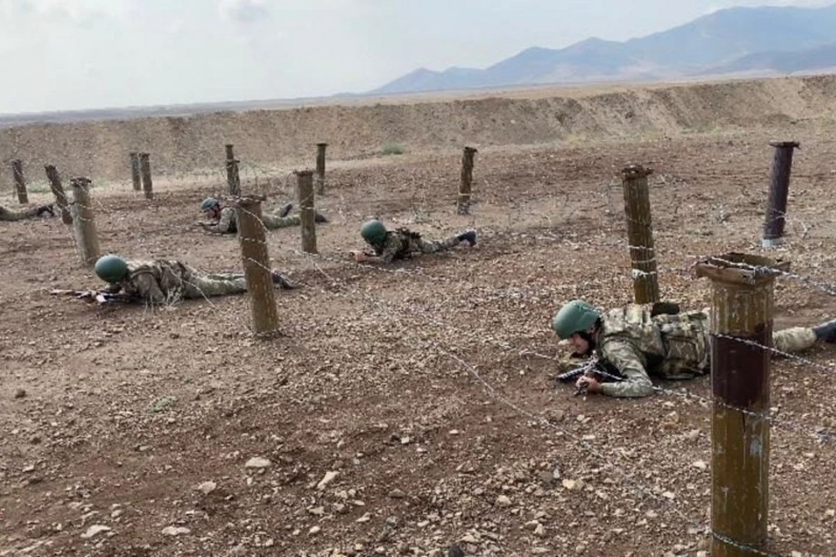 Продолжаются совместные учения военнослужащих Турции и Азербайджана - ФОТО