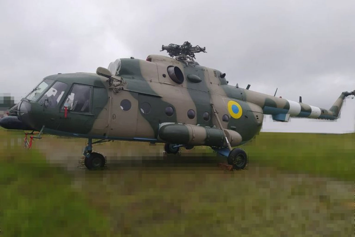 Латвия передала Украине 4 вертолета