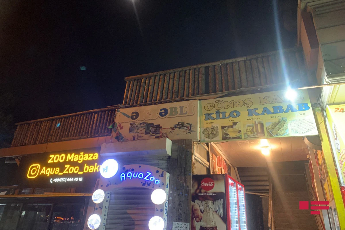 Yasamalda gənc qız özünü kafedən atdı - FOTO