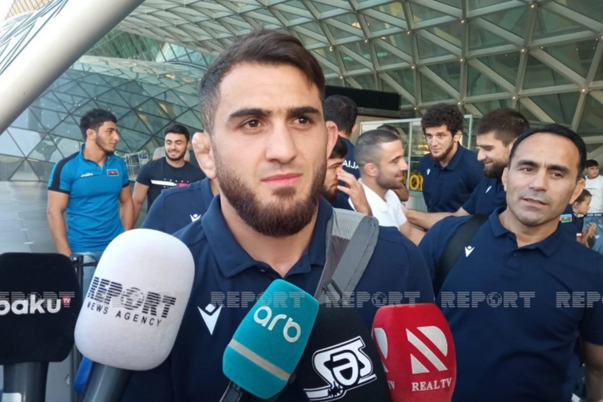 Hacı Əliyev: “Ən güclü rəqiblərimiz İran, Türkiyə güləşçiləri idi, şükür, qalib gəldim”