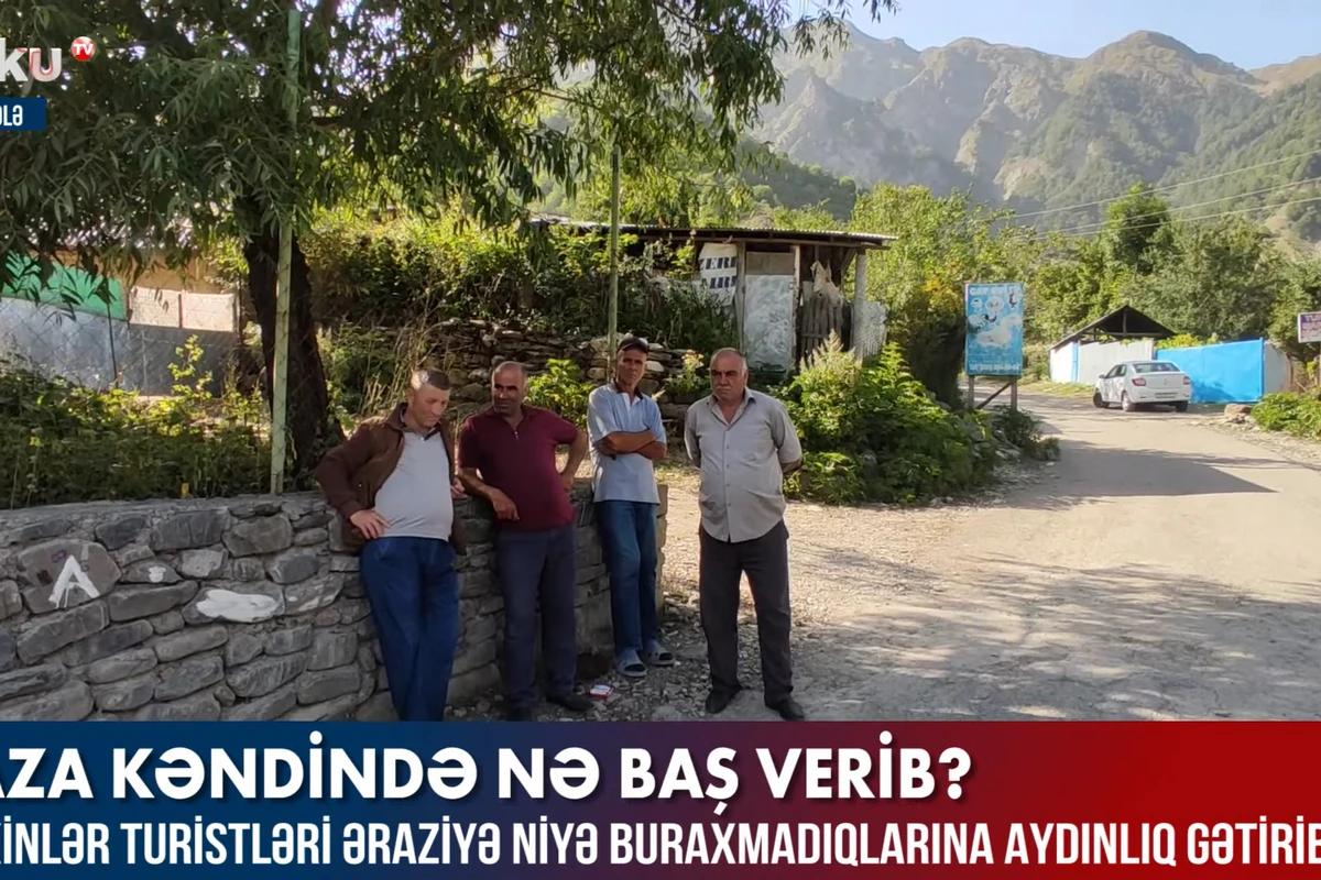 Laza kəndində nə baş verib? - Turistlərin geyimi, yoxsa avtomobil sıxlığı - VİDEO