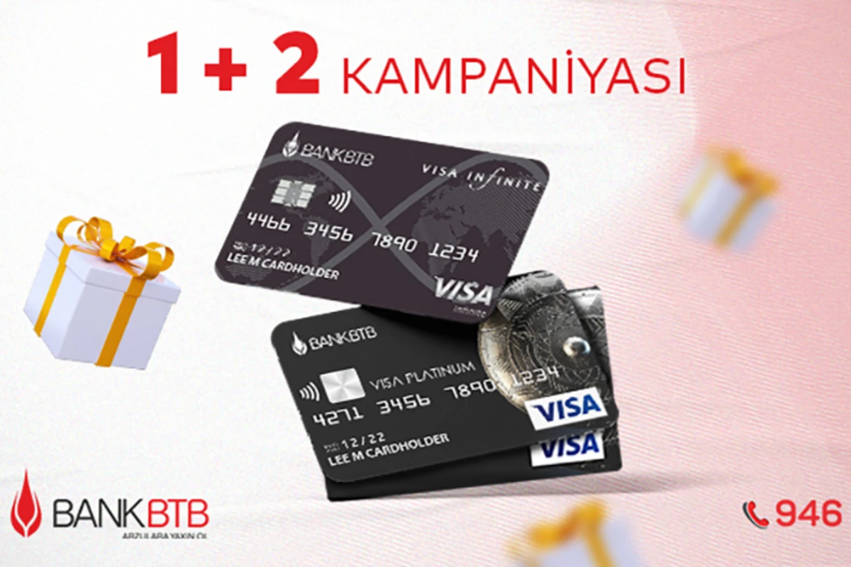 Bank BTB-də 1 + 2 kampaniyası