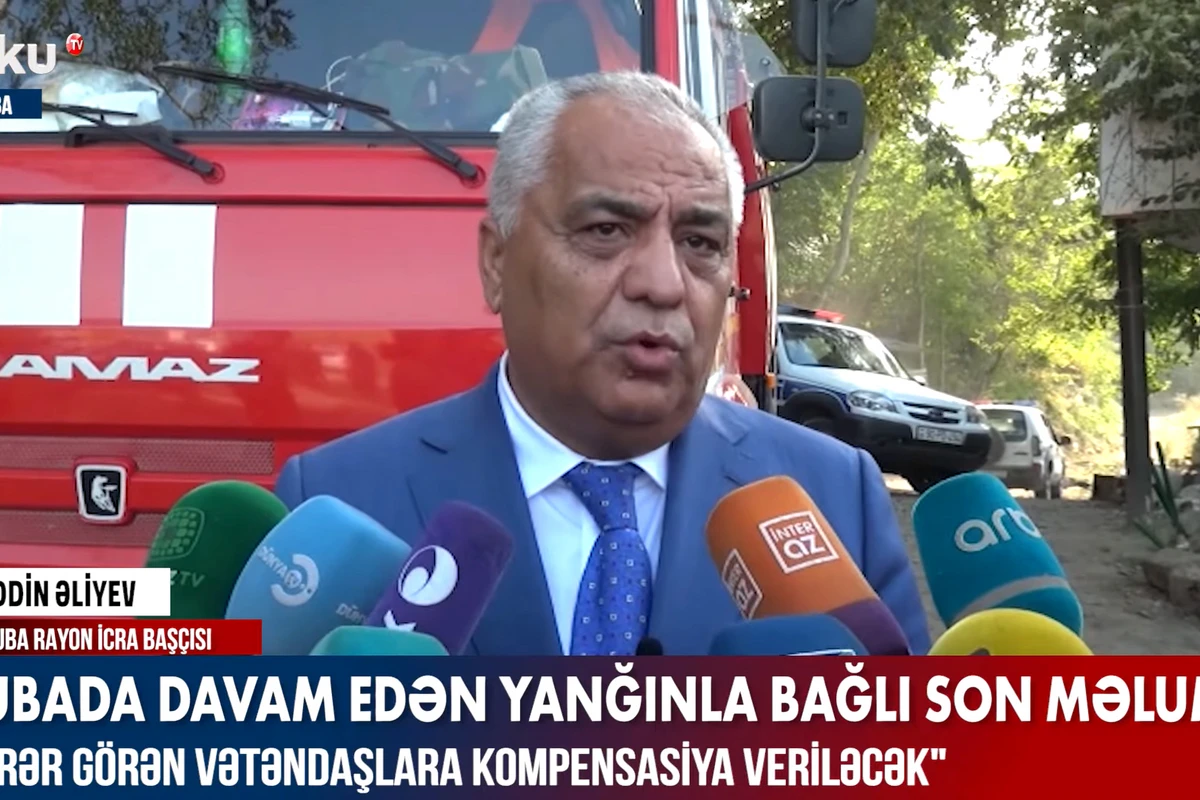 İcra başçısı: “Yanğınlardan zərər görənlərə kompensasiya veriləcək” – VİDEO İcra başçısı: “Yanğınlardan zərər görənlərə kompensasiya veriləcək” – VİDEO