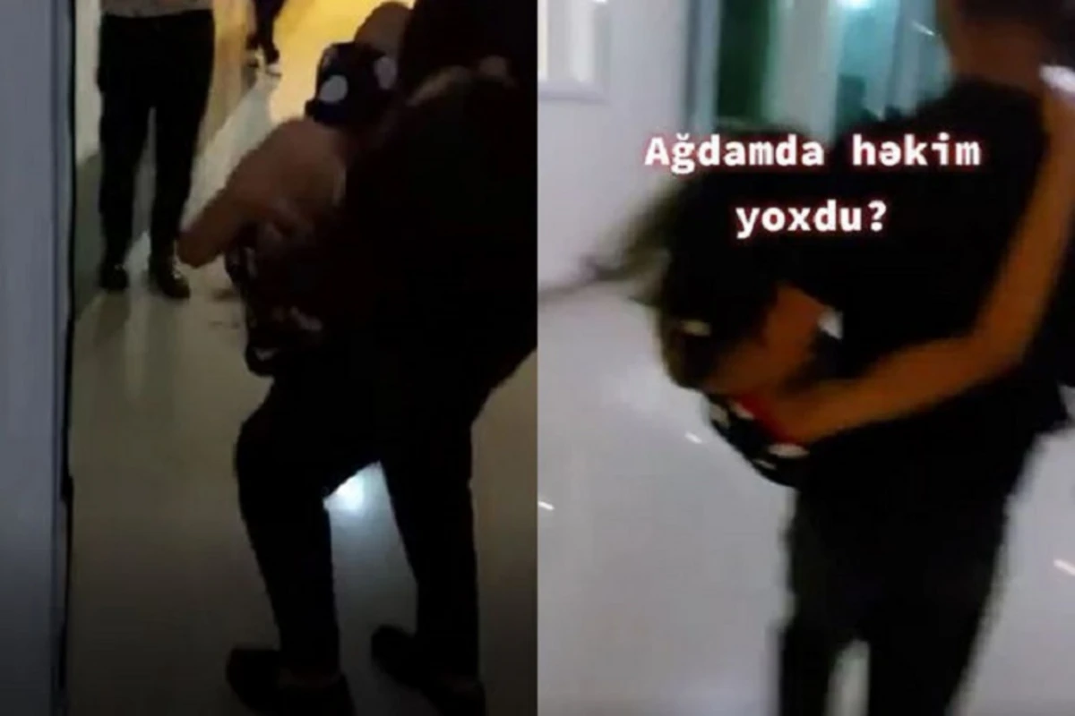 Ağdam xəstəxanasında 15 yaşlı qıza yardım etməyə həkim yoxdur? - VİDEO
