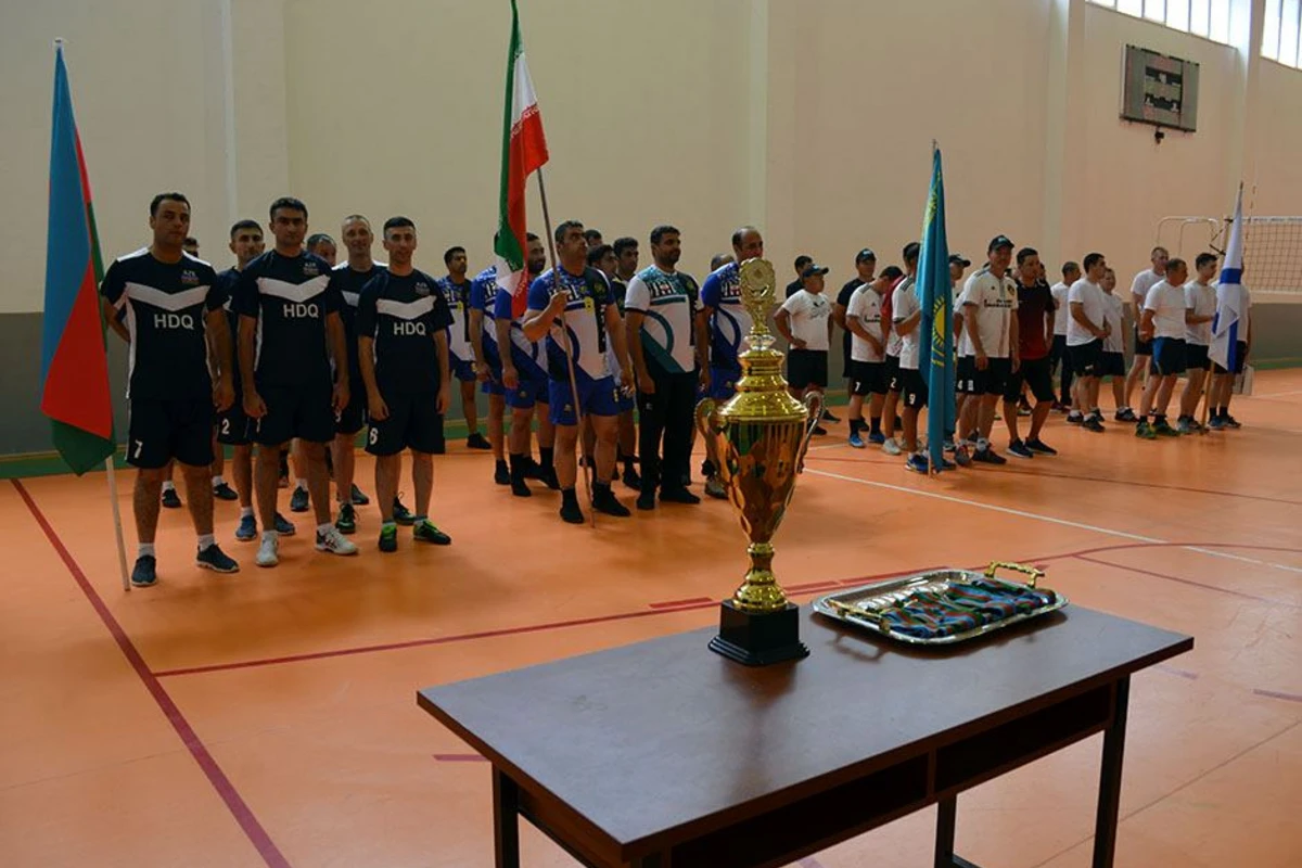Azərbaycan hərbi dənizçiləri voleybol yarışının qalibi olublar - FOTO