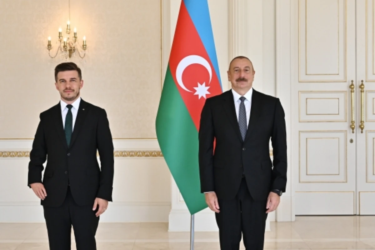 Президент Ильхам Алиев принял верительные грамоты посла Боснии и Герцеговины - ФОТО