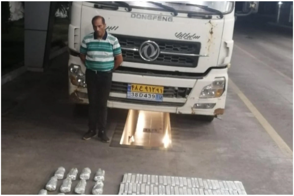 İrandan Azərbaycana 15 kq-dan artıq narkotik keçirilməsinin qarşısı alınıb - FOTO