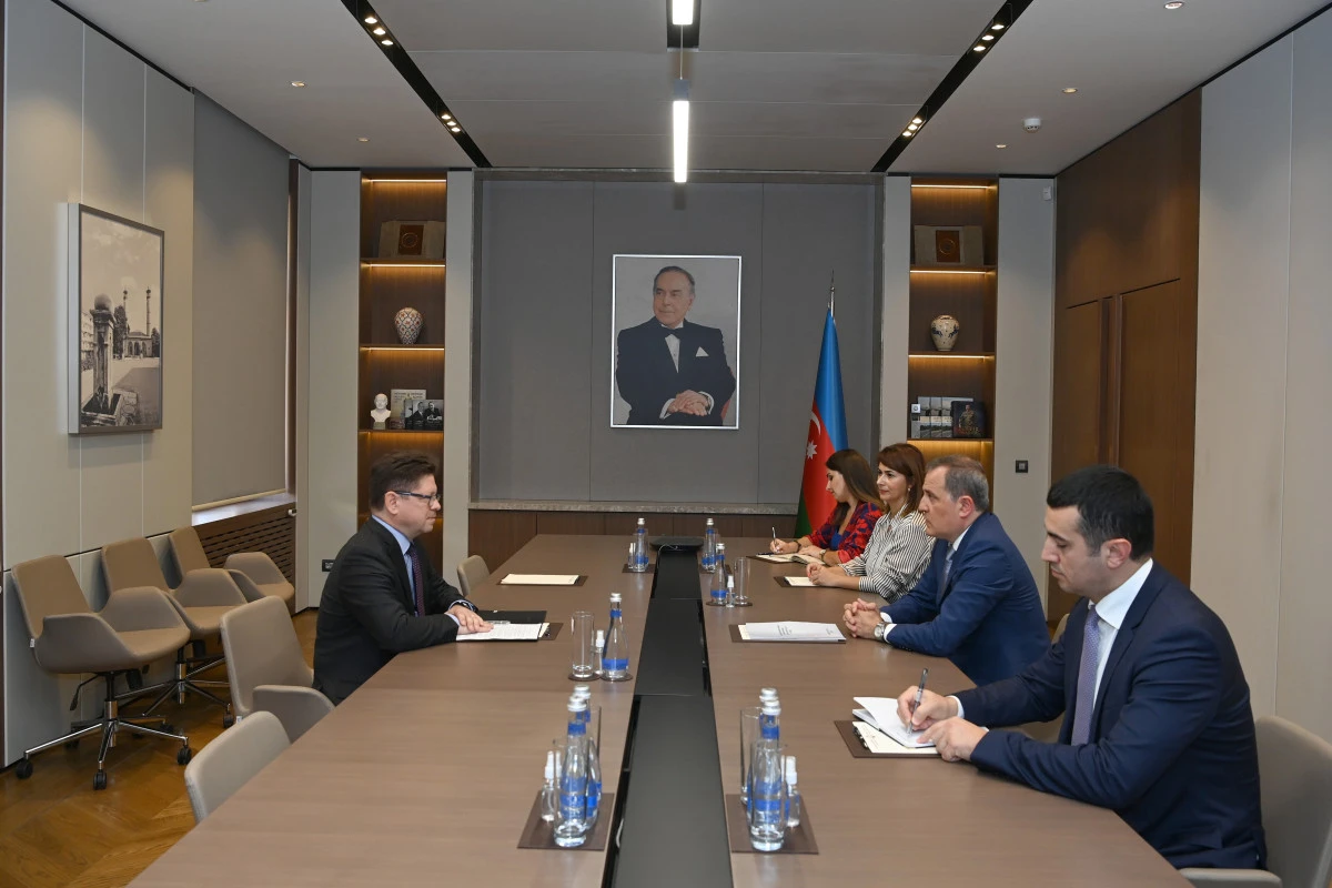 Ceyhun Bayramov Avropa Şurasının Bakı ofisinin rəhbərini qəbul edib - FOTO
