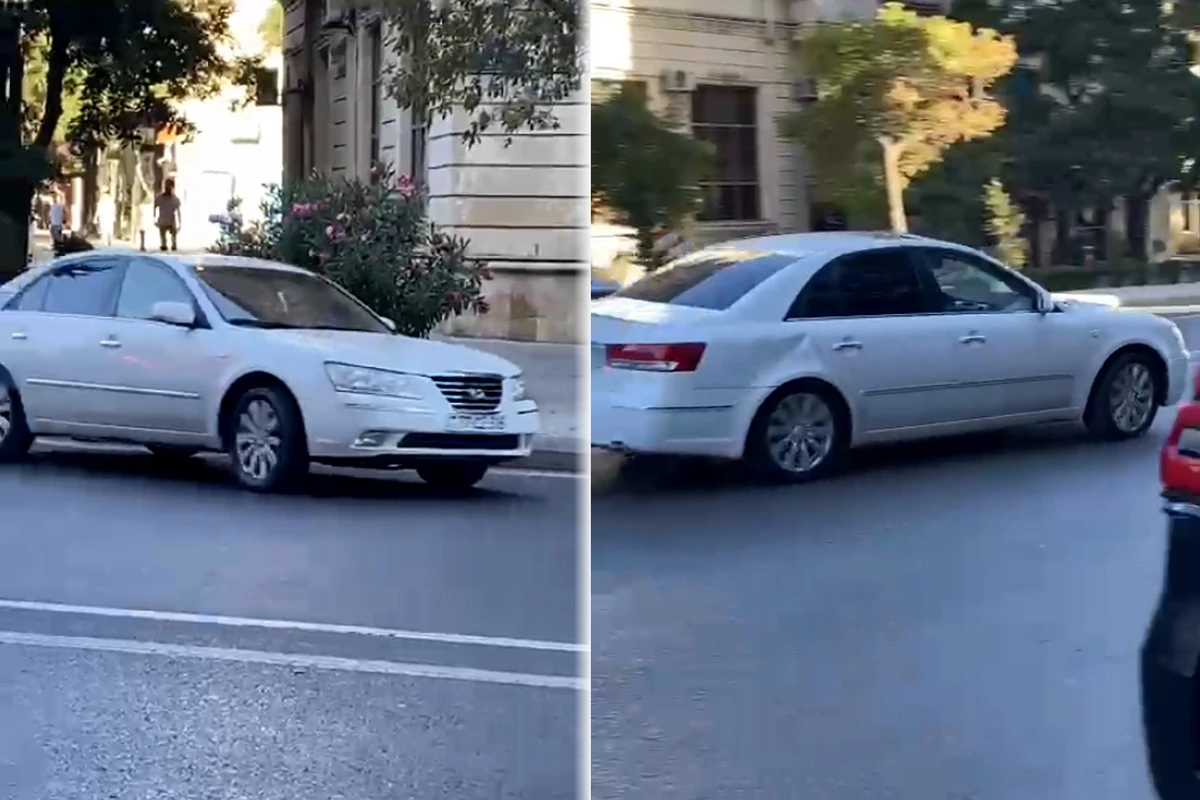 В Баку мужчина нанес женщине 9 ножевых ранений и скрылся на машине - ВИДЕО