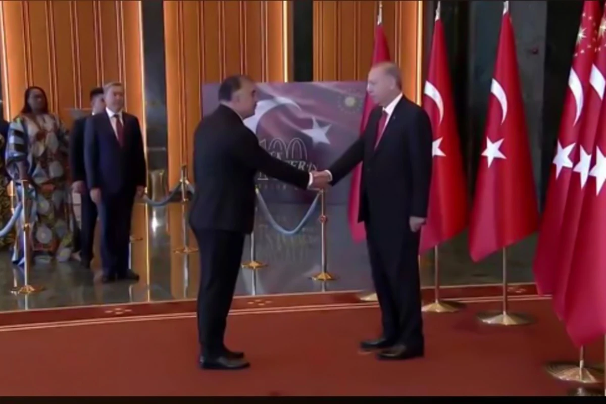 Azərbaycan səfiri Ərdoğanla görüşüb - FOTO