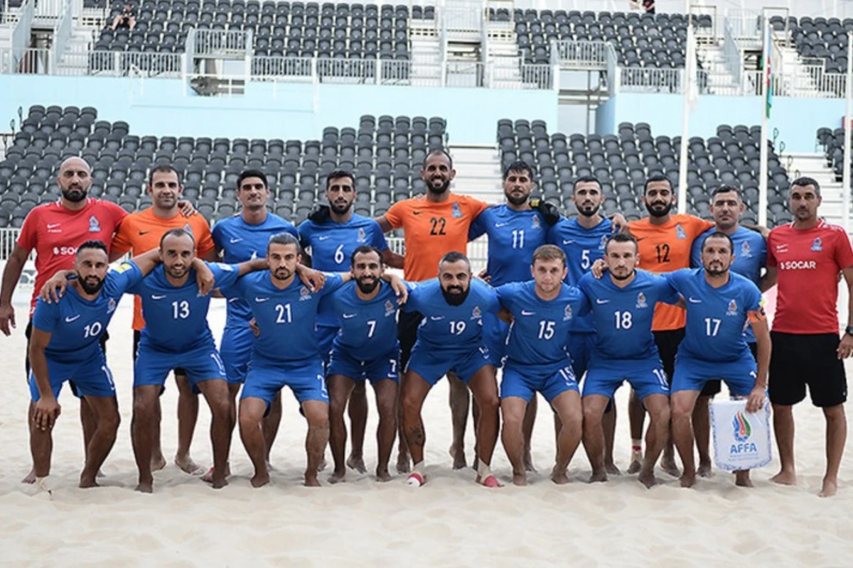 Azərbaycanın çimərlik futbolu yığması Ukraynaya uduzdu
