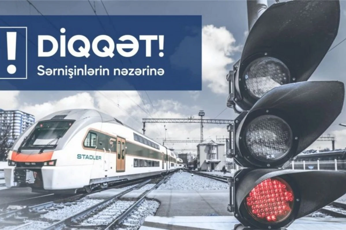 Bakı-Sumqayıt qatarının hərəkət qrafiki müvəqqəti dəyişdirilir - FOTO
