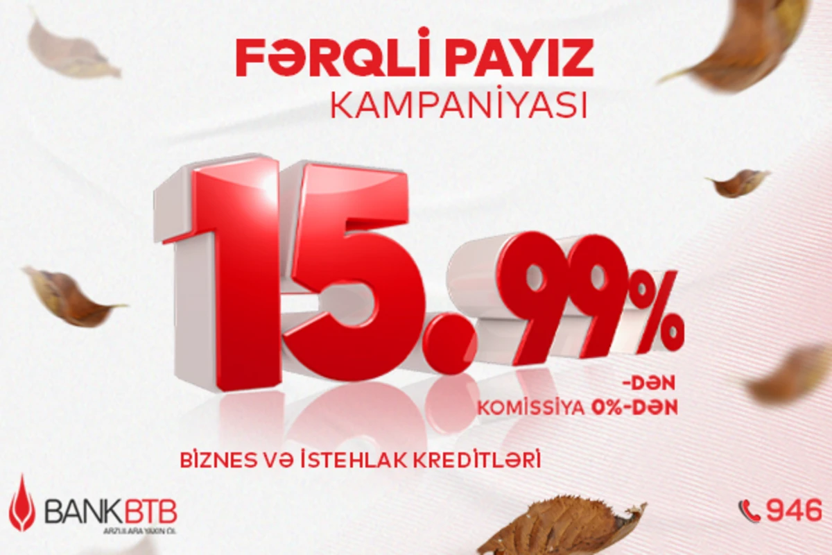 Bank BTB-dən “Fərqli payız” kampaniyası