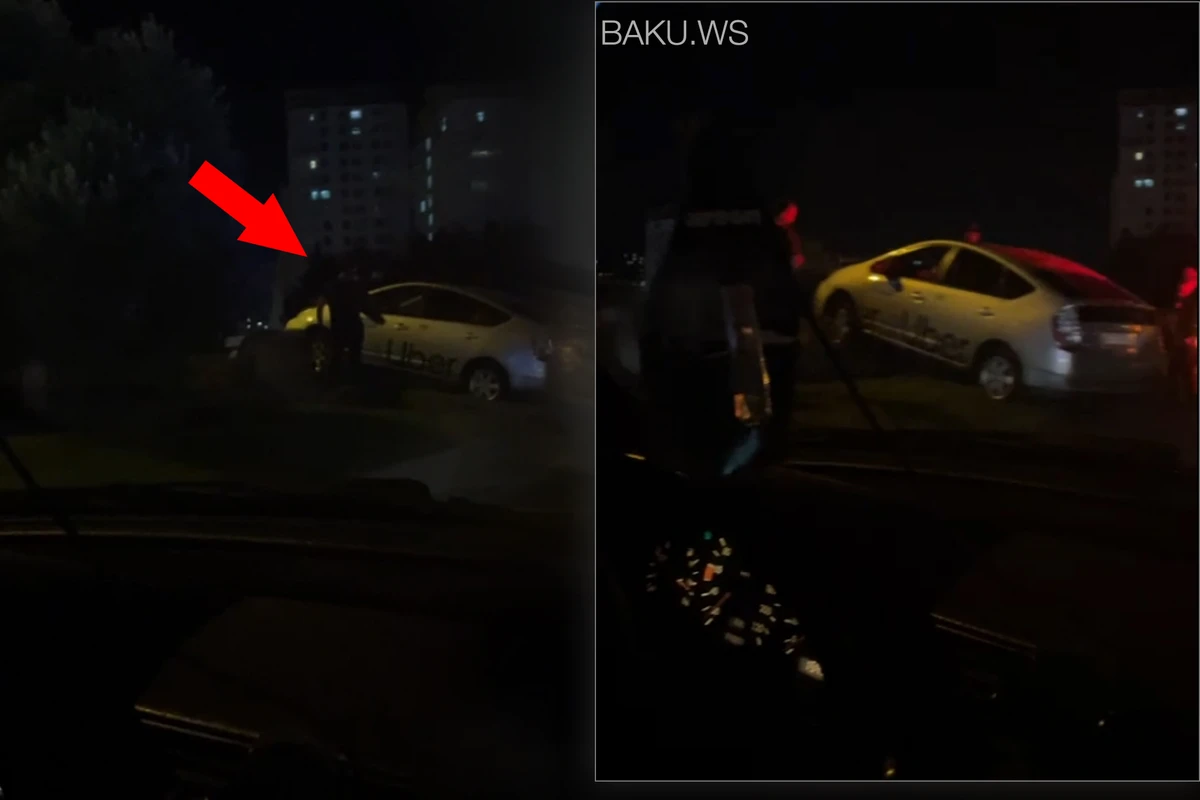 Prius bu dəfə dairənin üzərinə çıxdı - VİDEO