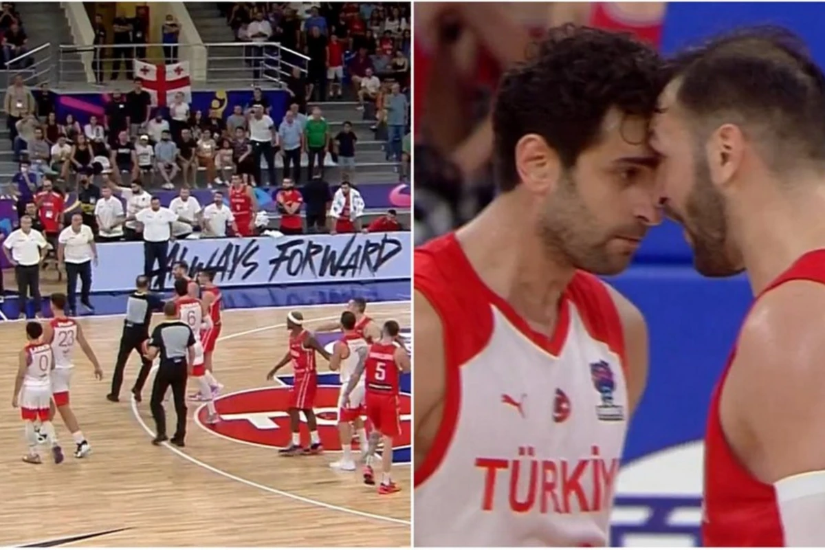 Türkiyə millisinin basketbolçusuna gürcülər hücum etdi