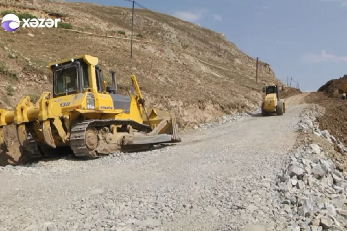 Azərbaycanda dəhşətli UÇQUN - 4 kəndin yolu bağlandı - VİDEO