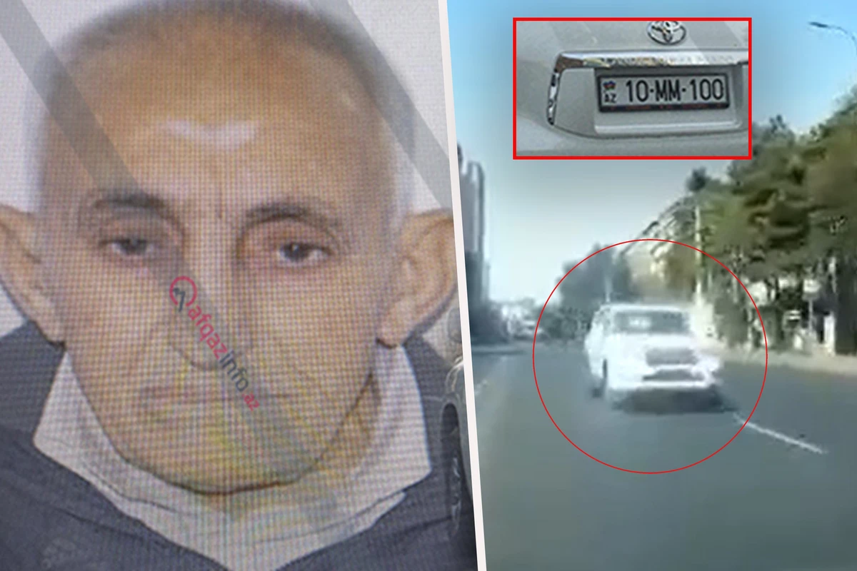 Зеркальный Алияр снова нарушил ПДД - ВИДЕО