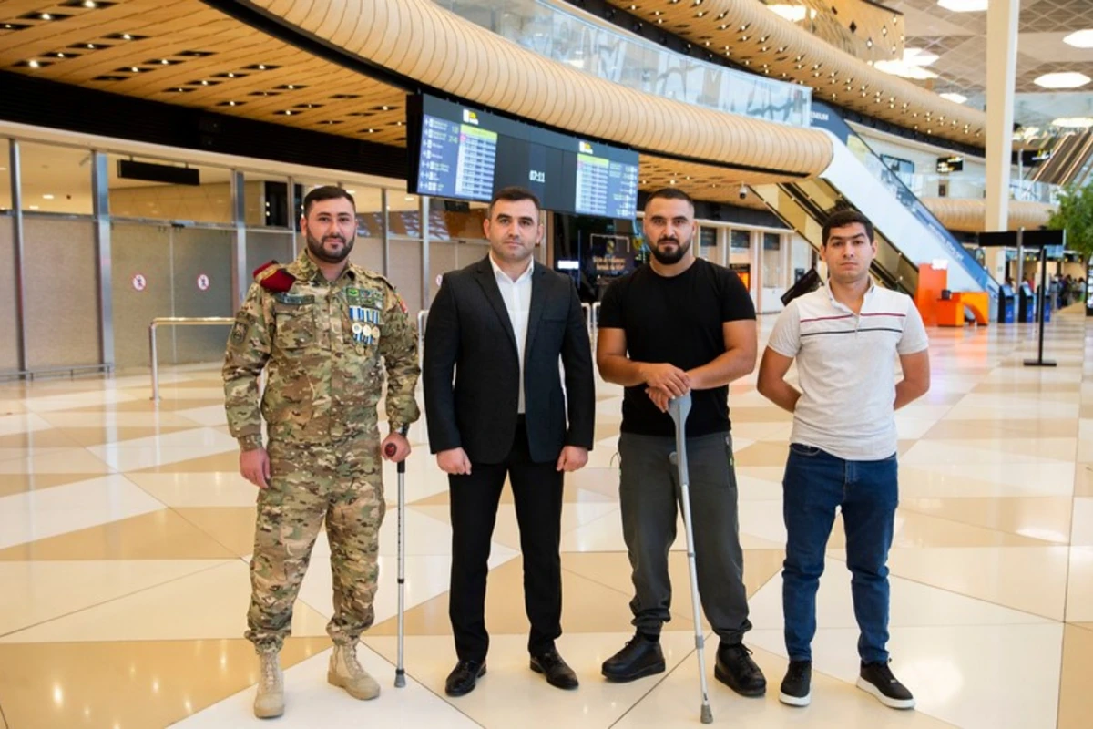 Daha 3 qazi müalicə məqsədi ilə Türkiyəyə göndərilib - FOTO