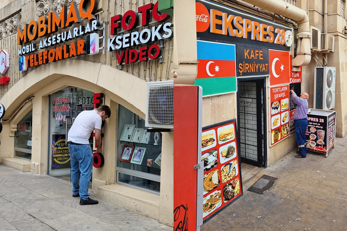 Tarixi binalara edilən qanunsuz müdaxilələr aradan qaldırıldı - FOTO