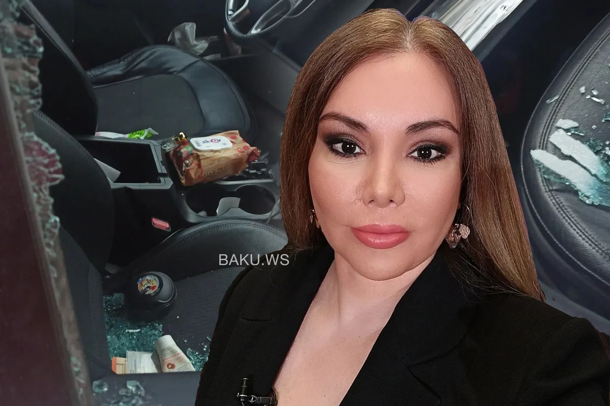 Ülviranın maşınına oğru girdi, görün nəyi aparıb  - FOTO