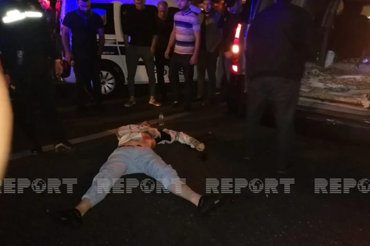 Bakıda avtomobil gənc oğlanı vuraraq öldürüb - FOTO