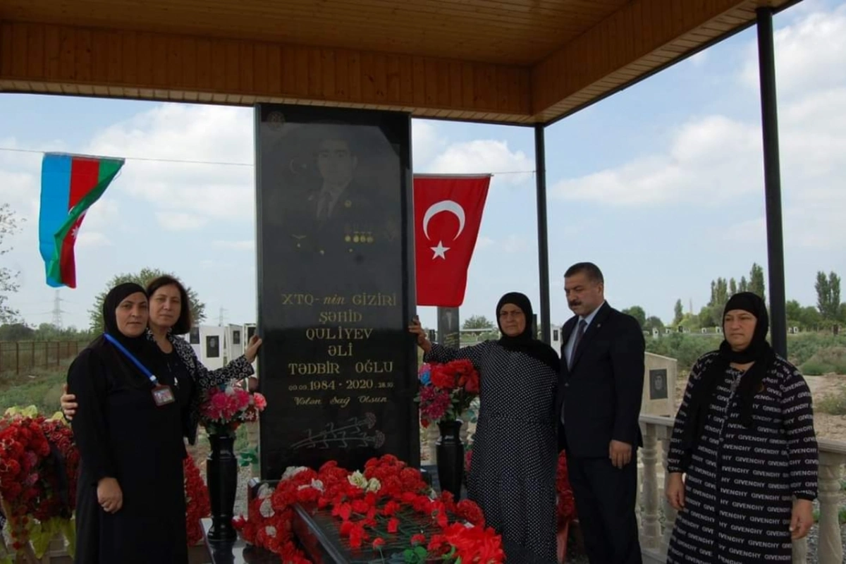 Şəhid Əli Quliyevin xatirəsi anılıb - FOTO