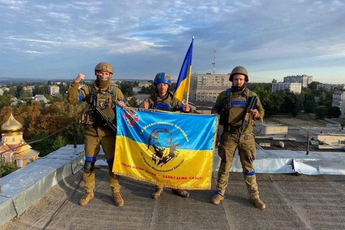 Украинские военные зашли в город Купянск - ФОТО