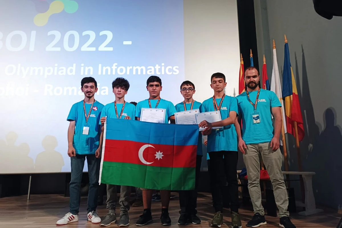 İnformatika üzrə növbəti qızıl və bürünc medallar! İnformatika üzrə növbəti qızıl və bürünc medallar!
