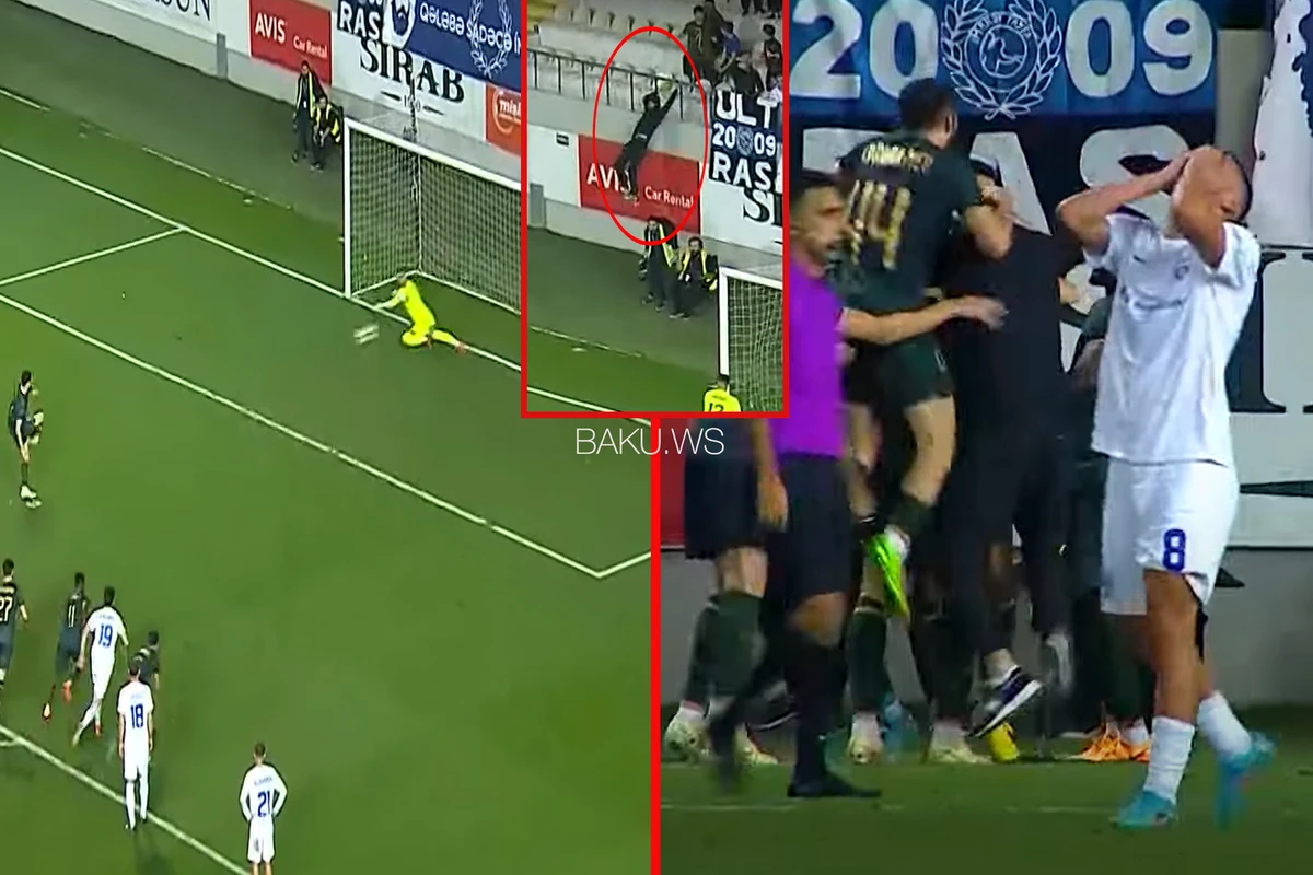 Qarabağın oyununda maraqlı anlar - VİDEO
