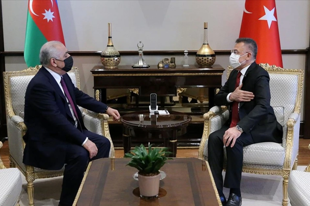 Türkiyənin Vitse-prezidenti Fuat Oktay Baş nazir Əli Əsədova telefonla zəng edib
