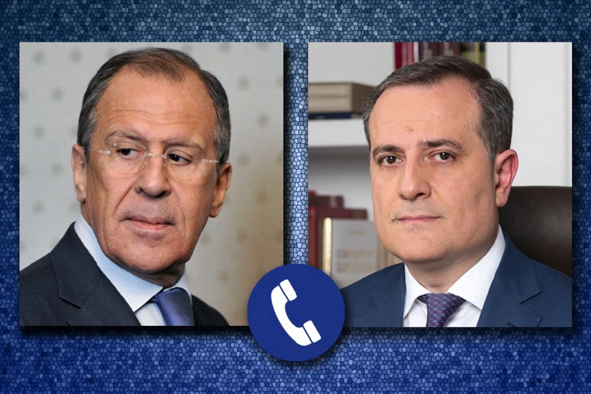 Ceyhun Bayramovla Lavrov arasında telefon danışığı olub