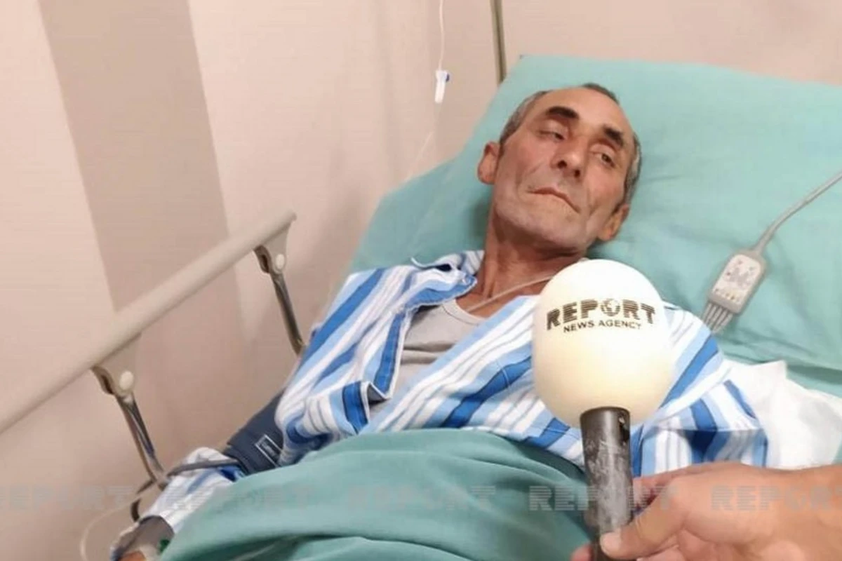 Erməni təxribatı nəticəsində yaralanan mülki şəxs: Yaxınlığımıza top mərmisi düşdü”