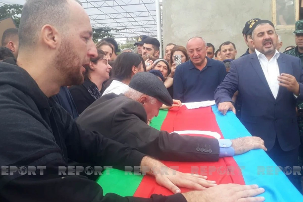 Şəhid Asiman İmamverdiyev Gəncədə dəfn olunub