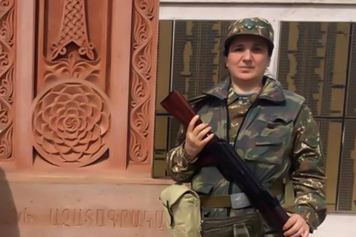 Azərbaycan Ordusu məşhur erməni qadın terrorçunu zərərsizləşdirib - FOTO/VİDEO