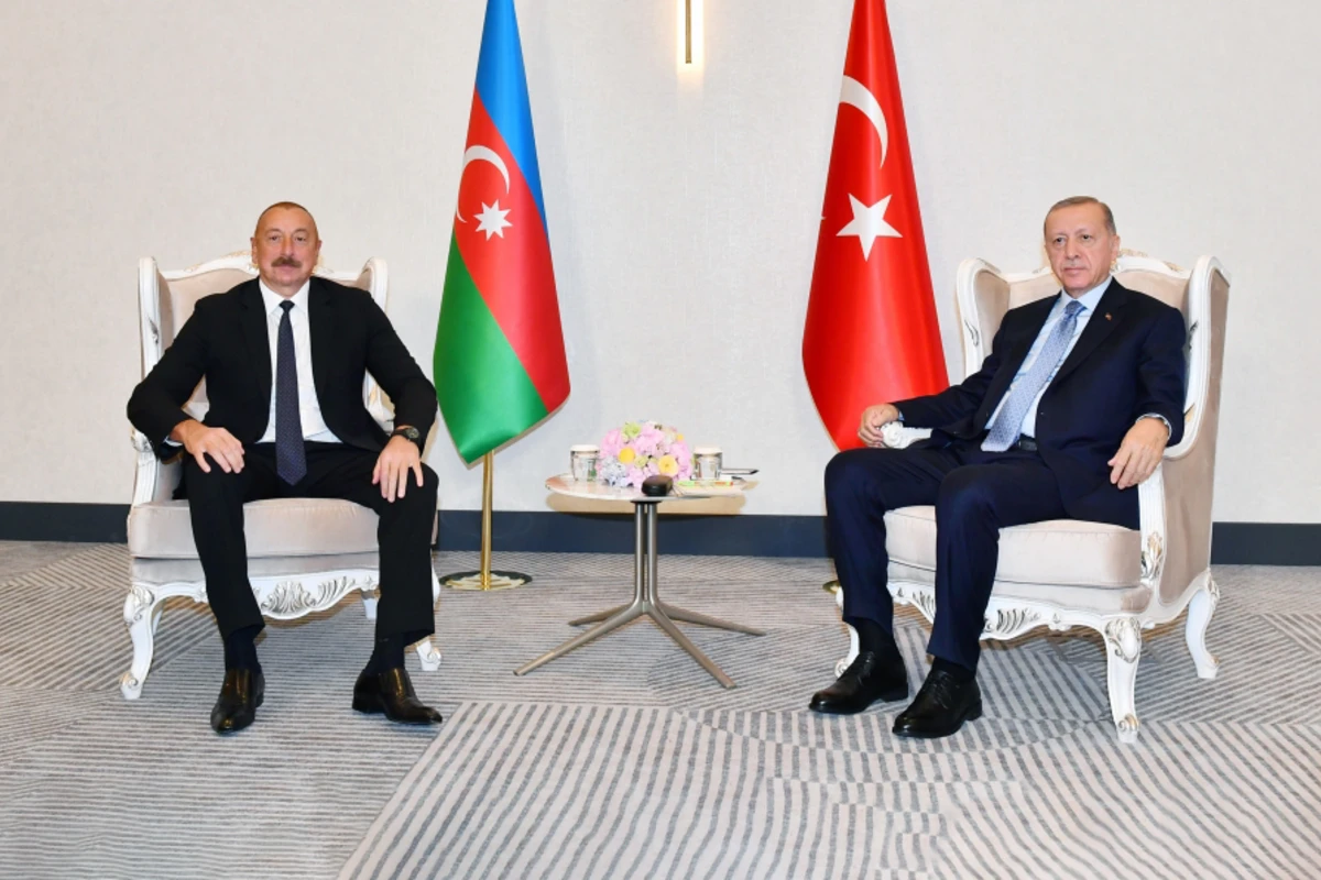 Səmərqənddə İlham Əliyev və Ərdoğan arasında görüş olub - FOTO - YENİLƏNİB