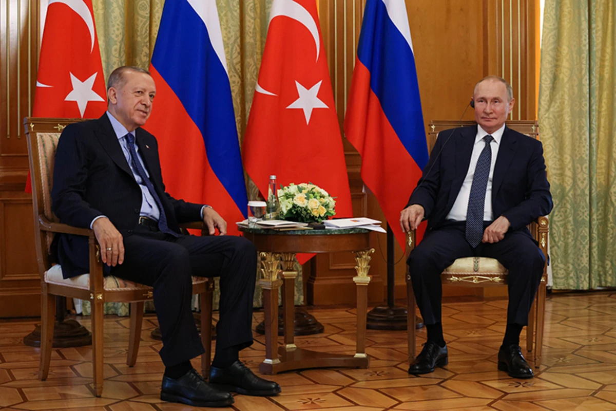 Путин и Эрдоган пообщались на полях саммита ШОС